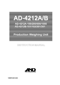 Thumbnail of document Manual - AD-4212A Series